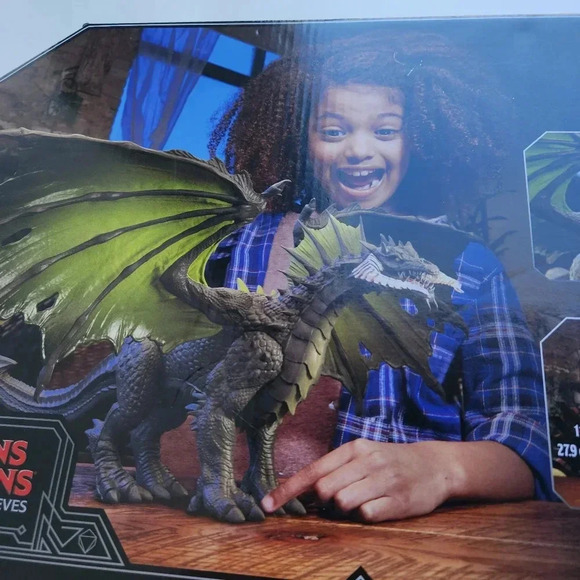 New Dungeons And Dragons Honor Among Thieves RAKOR Dragon Figure 2023 Hasbro - Picture 9 of 14